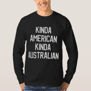 Duale Staatsbürgerschaft Australien amerikanischer T-Shirt