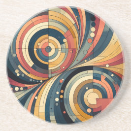 Dualité - Bauhaus - Dessous de verre en grès