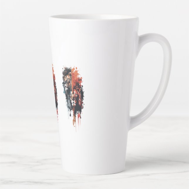 Duality of the King Split Reign Crowned by Contras Milchtasse (Rechts)