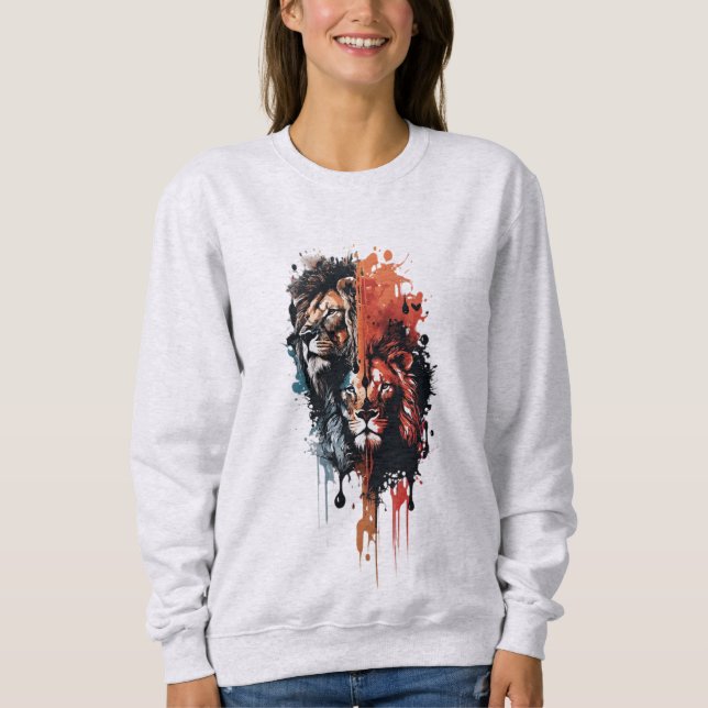Duality of the king, The Split Sovereign  Sweatshirt (Vorderseite)