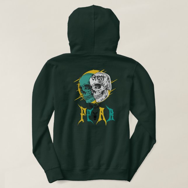 Dualskull-Fusion Hoodie (Design Rückseite)