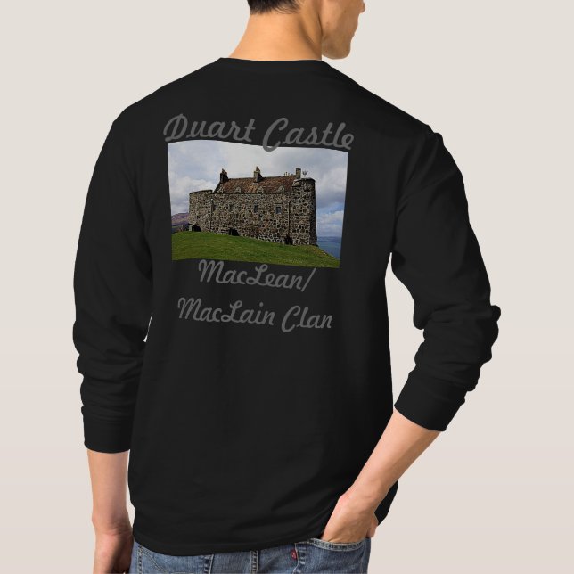 Duart Castle - MacLean/MacLain Clan T-Shirt (Rückseite)