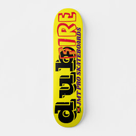DUB FIRE JMT Skateboard, 7¾ Zoll Deck Skateboard