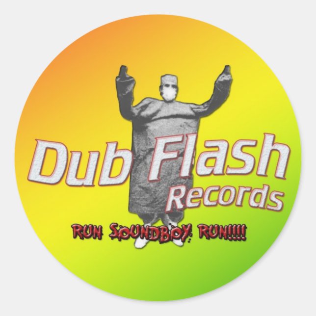 Dub Flash Sticker (Vorderseite)