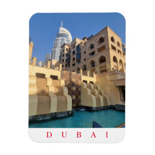 Dubai Architecture Kühlschrankmagnet Magnet