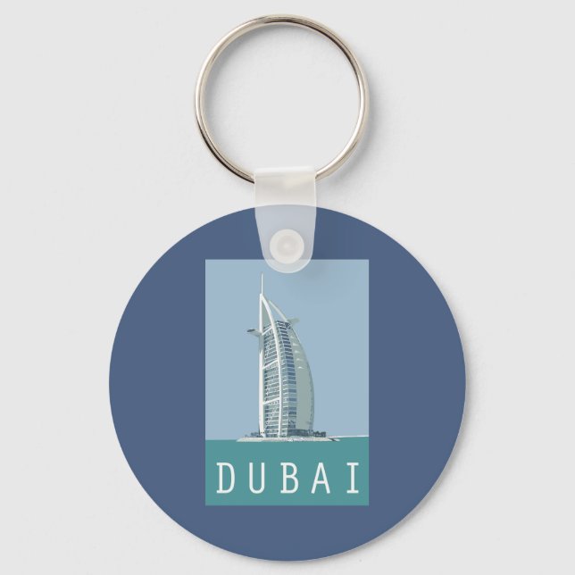 Dubai Burj al Arab Schlüsselanhänger (Vorderseite)