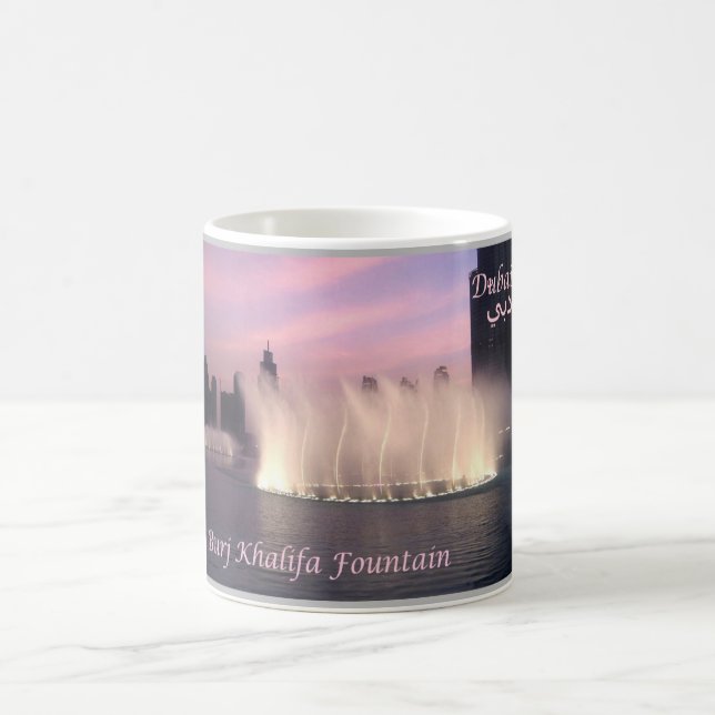 Dubai - Burj Khalifa Fountain Kaffeetasse (Mittel)