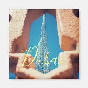 Dubai City Skycraper Landscape Magnet