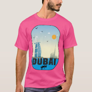 Dubai City Souvenir Reise in Uae T-Shirt