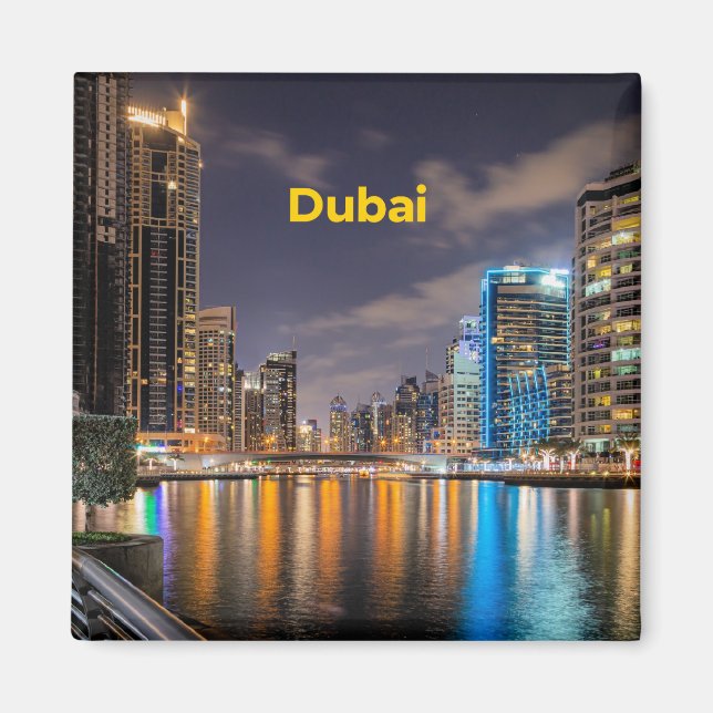 Dubai Cityscape Magnet (Vorne)