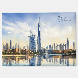 Dubai Cityscape VAE Reise Magnet