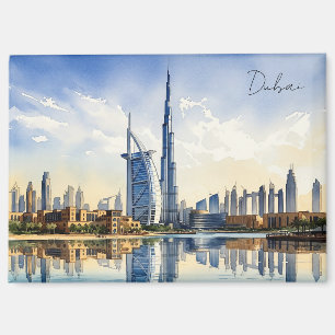 Dubai Cityscape VAE Reise Magnet