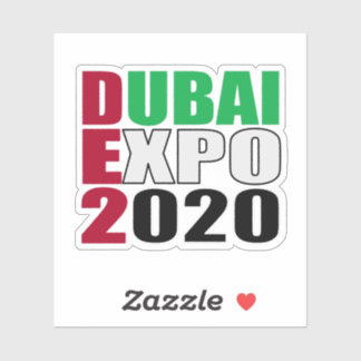dubai expo 2020 aufkleber