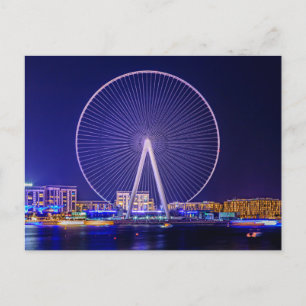 Dubai Ferris Wheel Postkarte