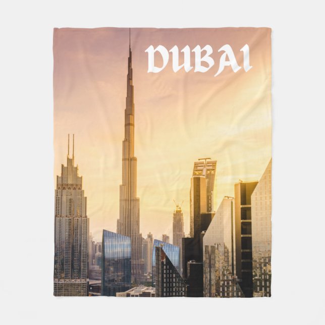 Dubai Fleecedecke (Vorderseite)