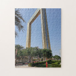 Dubai Frame Gebäude mit Sitz in Zabeel Park