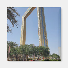 Dubai Frame Gebäude mit Sitz in Zabeel Park Magnet