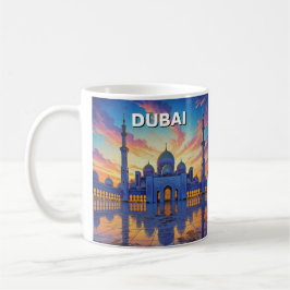 Dubai Grand Mosque UAE Sunset Kaffeetasse