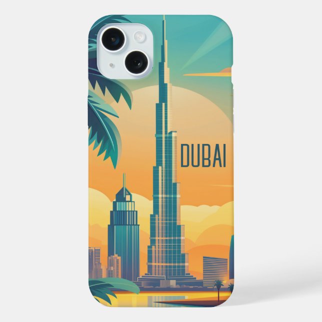 Dubai iPhone 15 Plus Hülle (Rückseite)