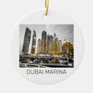 Dubai Marina City Vereinigte Arabische Emirate Sky Keramik Ornament