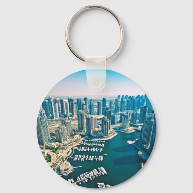 Dubai Marina Schlüsselanhänger (Vorderseite)