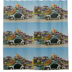 Dubai Miracle Garden Duschvorhang