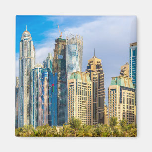 Dubai moderne Wolkenkratzer Corniche Magnet