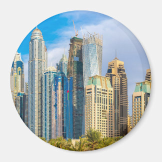 Dubai moderne Wolkenkratzer Corniche Magnet
