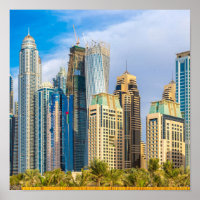 Dubai moderne Wolkenkratzer Corniche