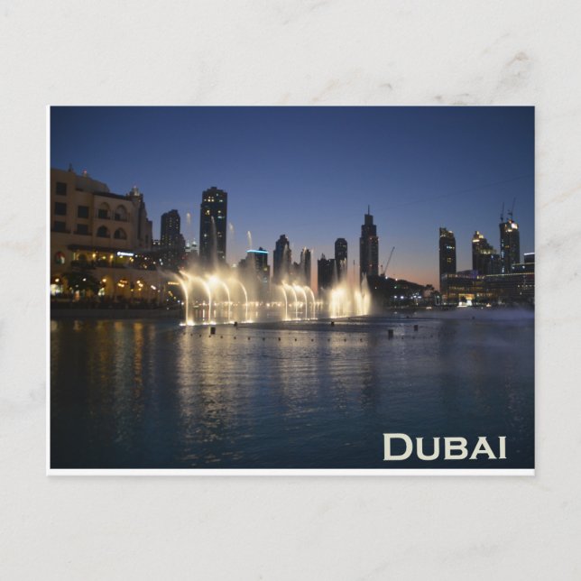 Dubai Postcard Postkarte (Vorderseite)