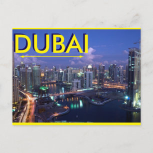 DUBAI POSTCARD VON MOJI GBADAMOSI POSTKARTE
