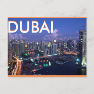 DUBAI POSTCARD VON MOJI GBADAMOSI POSTKARTE
