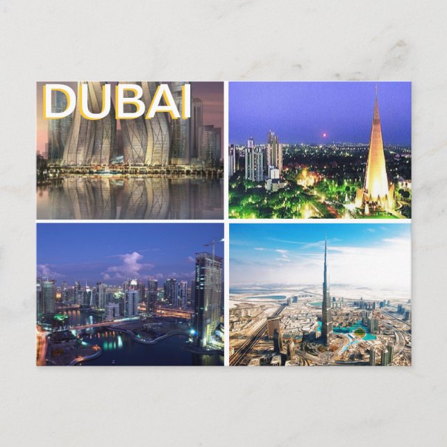 DUBAI POSTCARD VON MOJISOLA A GBADAMOSI POSTKARTE (Vorderseite)