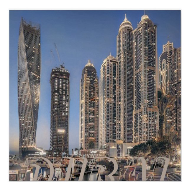 DUBAI POSTER (Vorderseite)