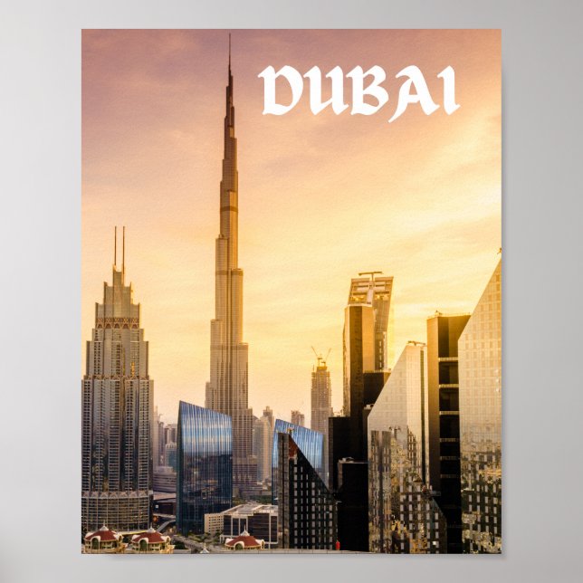 Dubai Poster (Vorne)