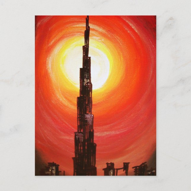 Dubai Postkarte (Vorderseite)