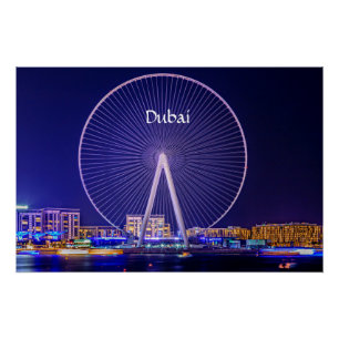 Dubai, Riesenrad Poster