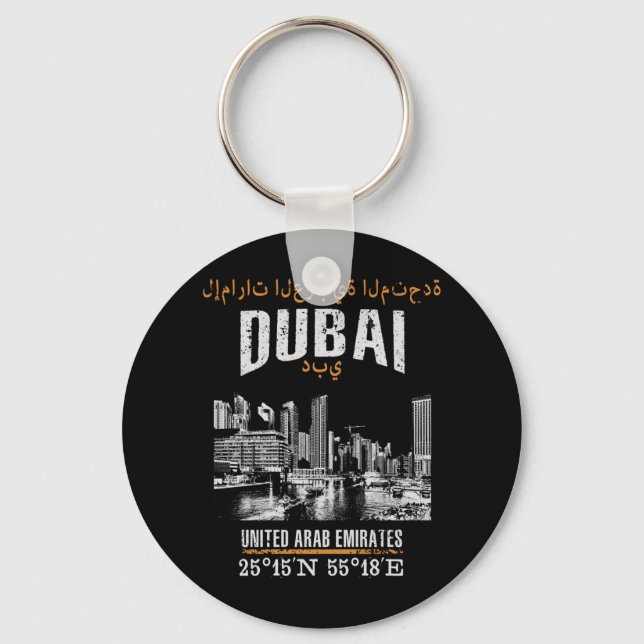 Dubai Schlüsselanhänger (Vorderseite)