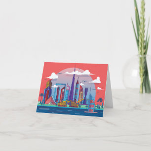 Dubai Sehenswürdigkeit Einladung