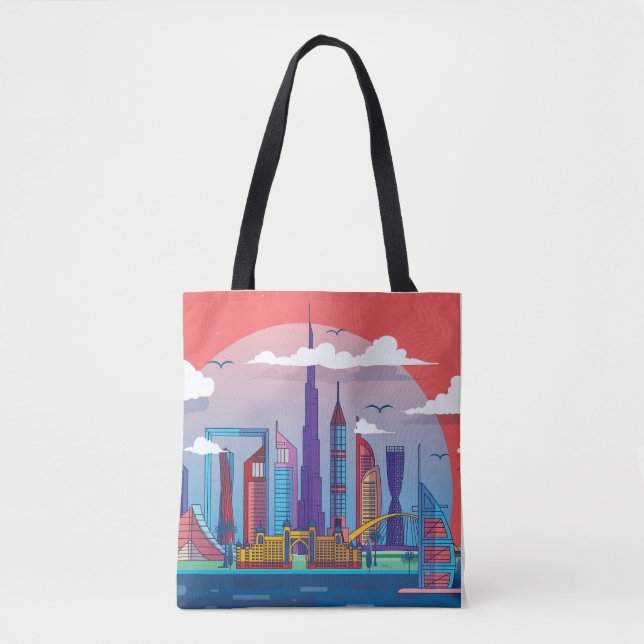 Dubai Sehenswürdigkeit Tasche (Vorderseite)