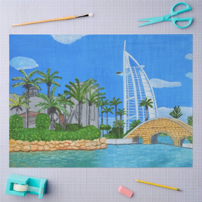 Dubai  seidenpapier (Basteln)
