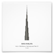 Dubai Skycraper - Erweiterung des Fotos