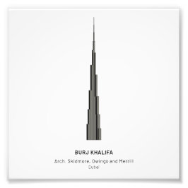 Dubai Skycraper - Erweiterung des Fotos Fotodruck