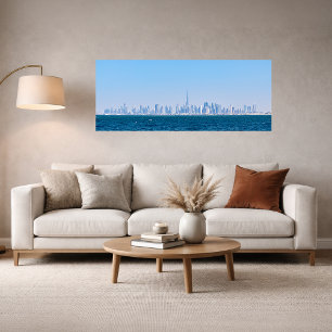 Dubai-Skyline – Aussichtspunkt Palm Jumeirah Fotodruck