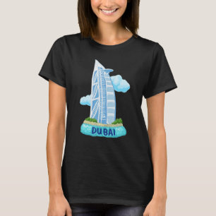Dubai Stadt UAE Souvenir für Männer Frauen 1 T-Shirt