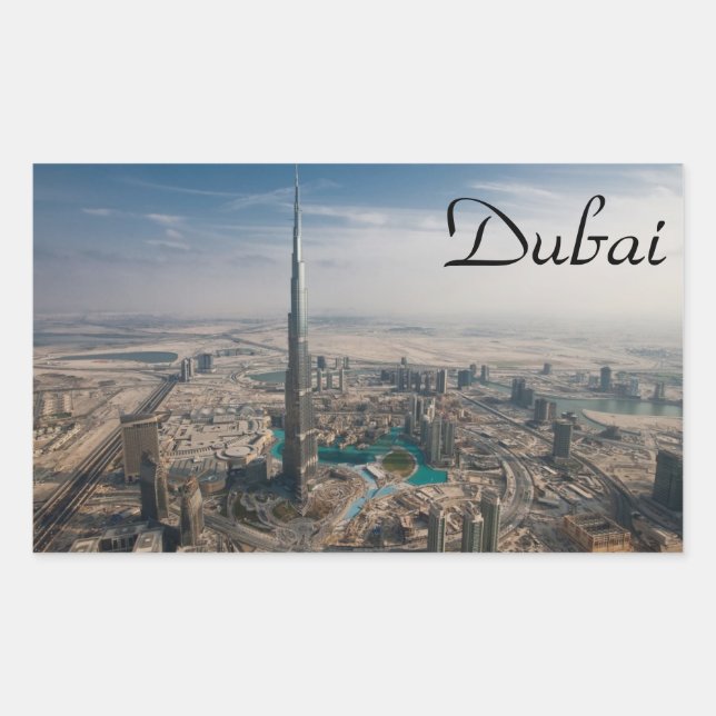 Dubai sticker Burj Khalifa (Vorderseite)