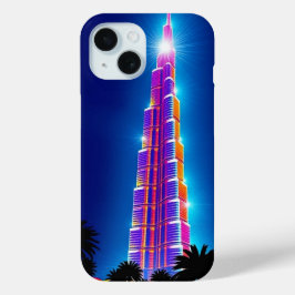 Dubai Tallest Tower Lighting Graphic - Mobile Case-Mate iPhone Hülle