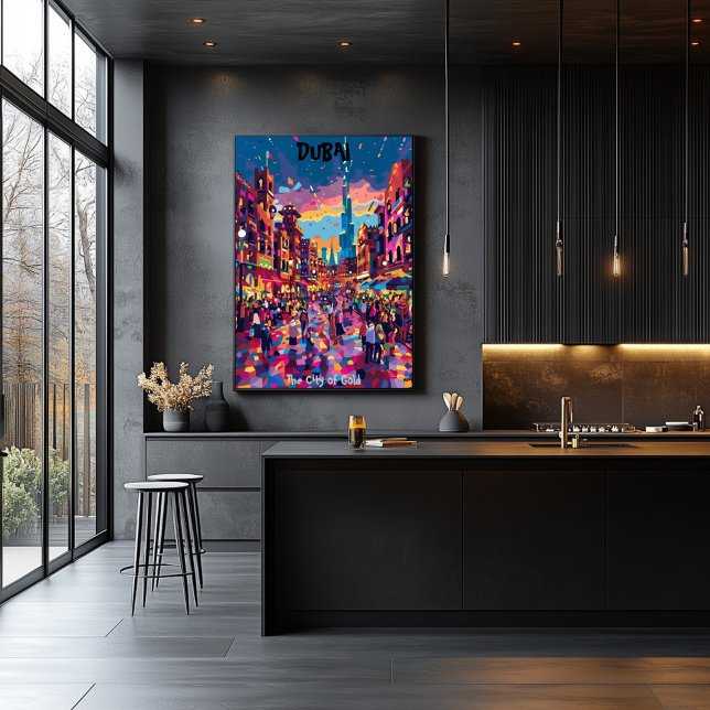 Dubai: The City of Gold - Arte Contemporáneo Poster (Von Creator hochgeladen)