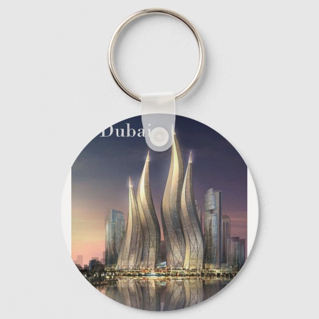dubai Towers (by St.K) Schlüsselanhänger (Vorderseite)