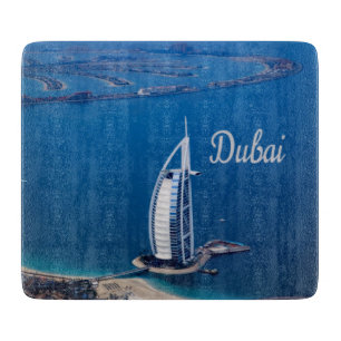 Dubai UAE Burj Al Arab Schneidebrett